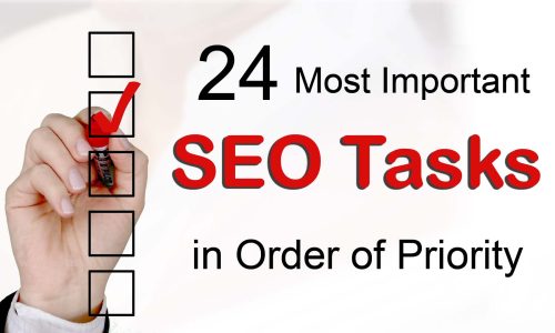 24 Most Important SEO Tasks in Order of Priority for 2020