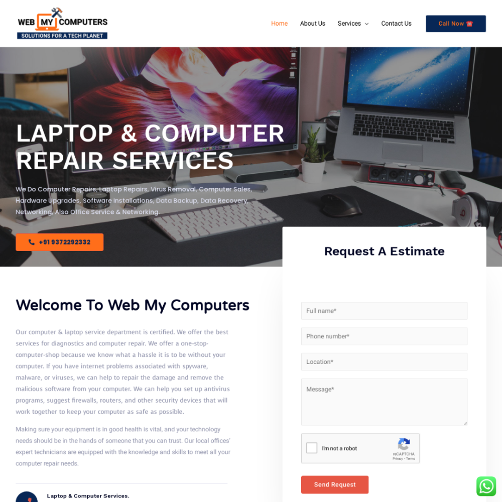 web my computers website