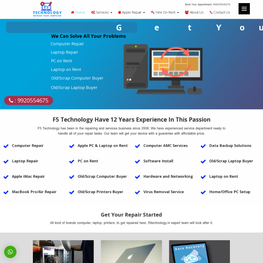 Website Design Company in Mumbai 3 f5 technology website